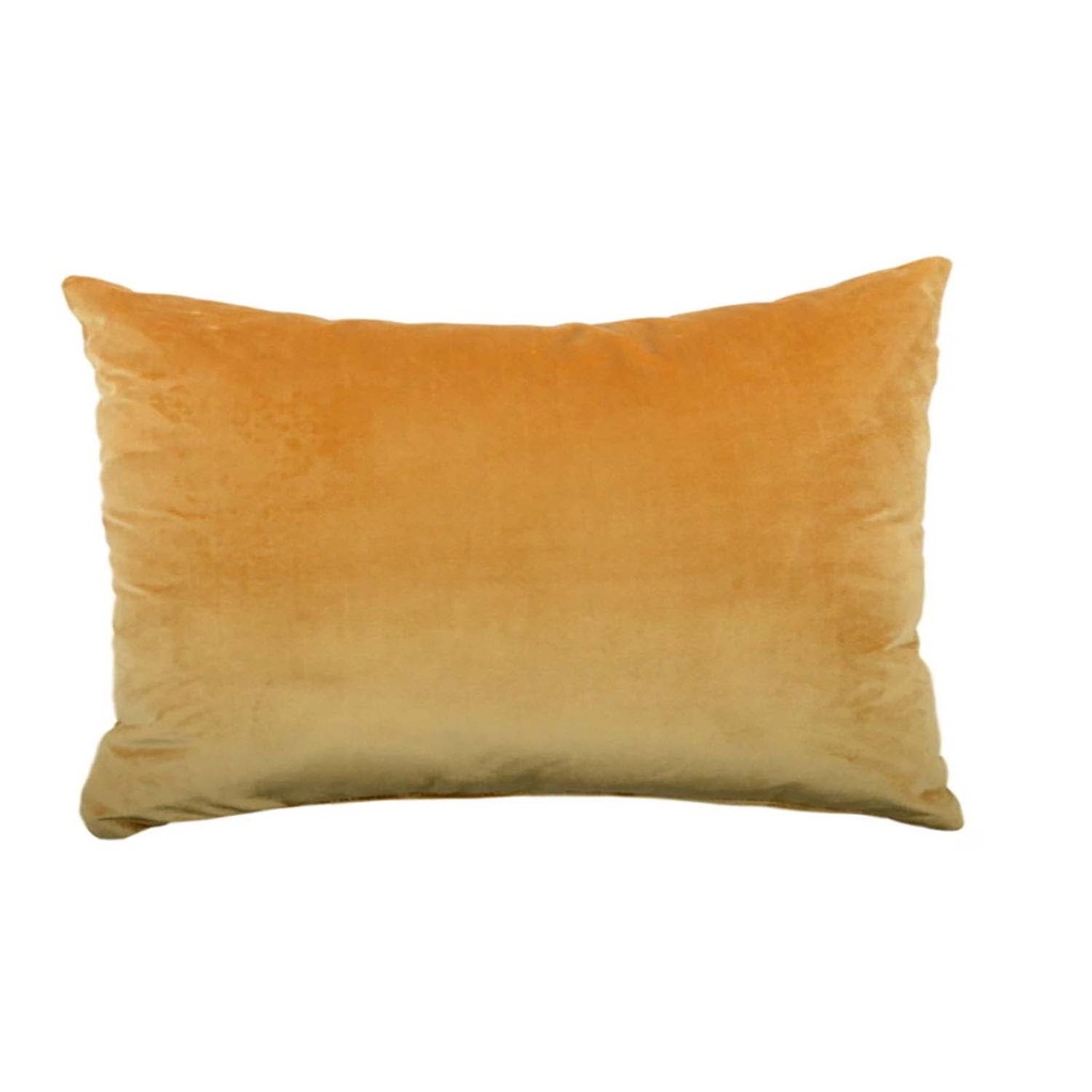 Luxurious cushion rectangular Longue in multicolor/pattern fabric