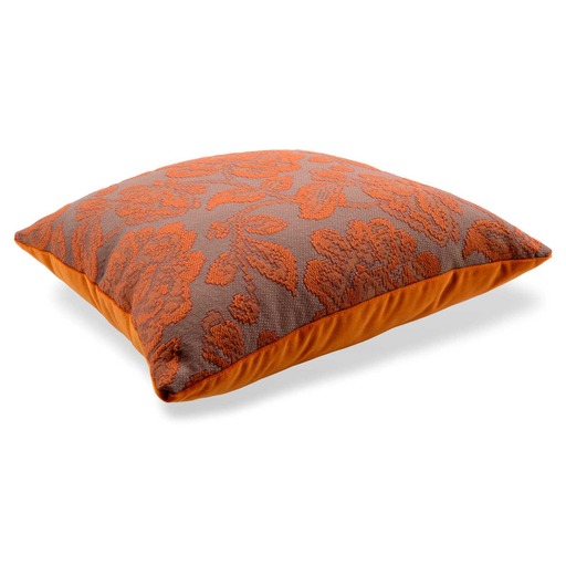 Luxurious cushion square Carrè in multicolor/pattern fabric