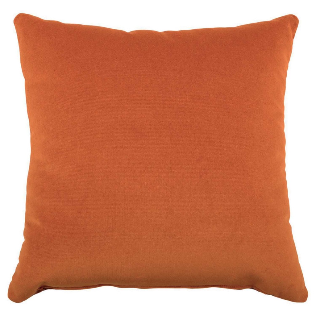 Luxurious cushion square Carrè in multicolor/pattern fabric