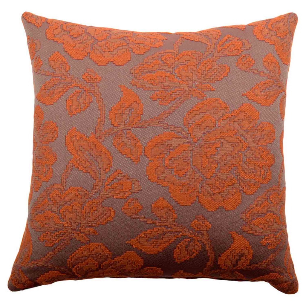 Luxurious cushion square Carrè in multicolor/pattern fabric
